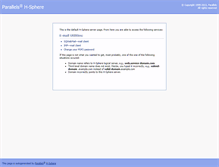 Tablet Screenshot of mail8.hsphere.cc